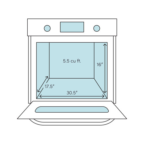 NXR Professional Ranges 36" 5.5 Cubic Feet Gas Freestanding Convection